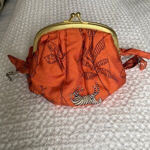 Anthropologie Pilcro and the Letterpress Zebra Coin Purse